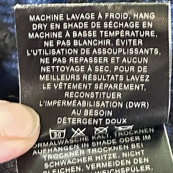 686‎ Smarty Men’s Blue Black Fleece Shacket Size S - Picture 9 of 11